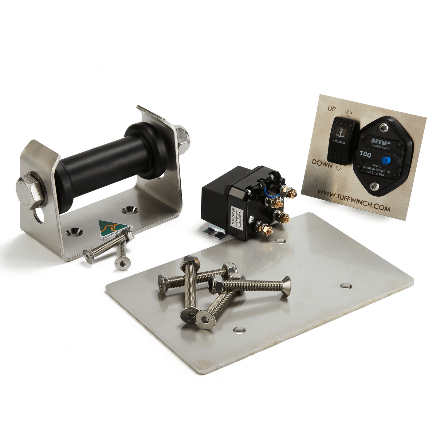 TUFF-240 High Capacity Drum Winch Kit