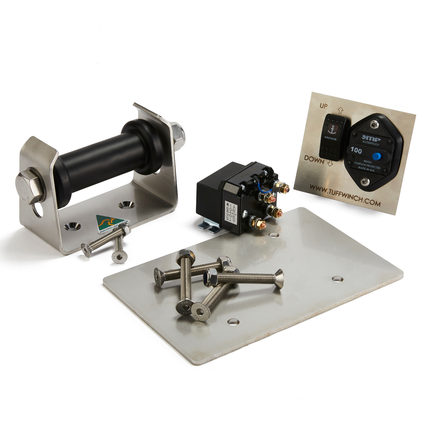 TUFF-240 Drum Anchor Winch