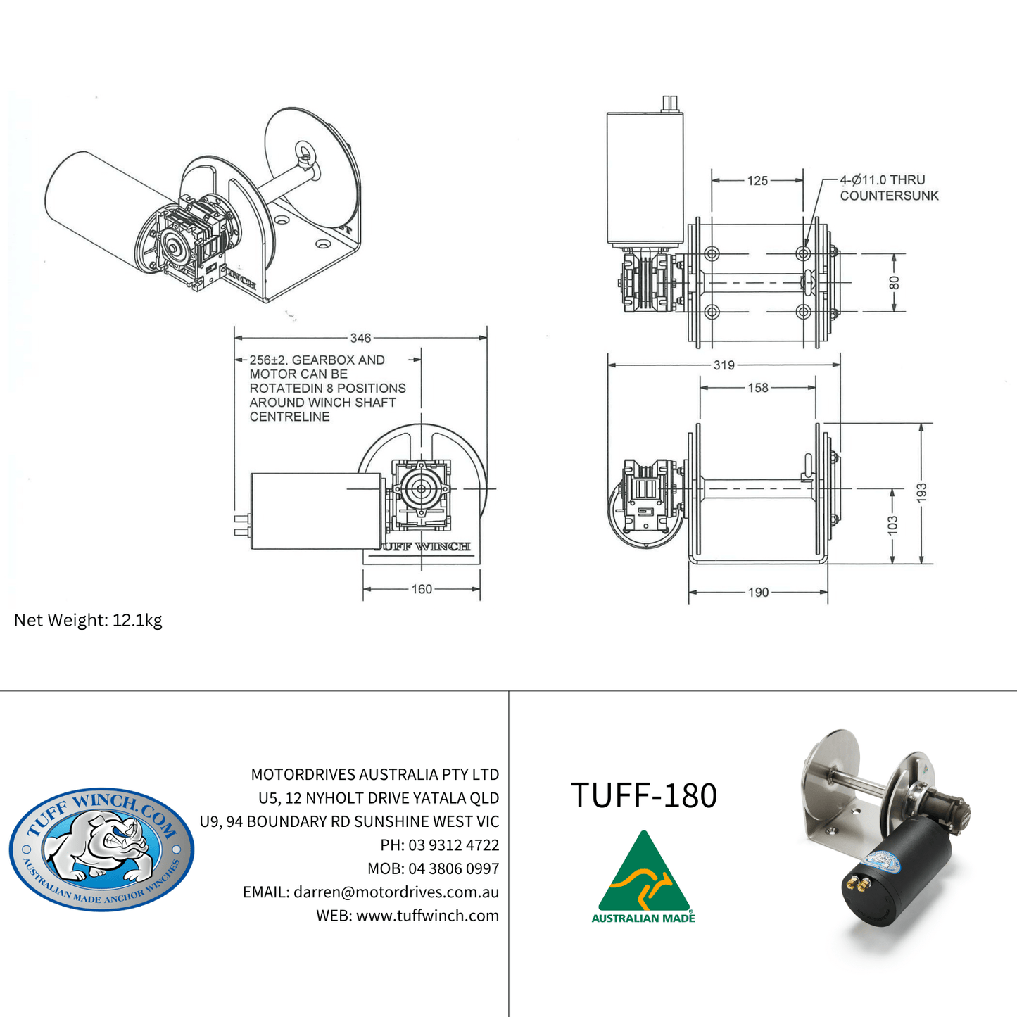 TUFF-180 Anchor Ready Kit