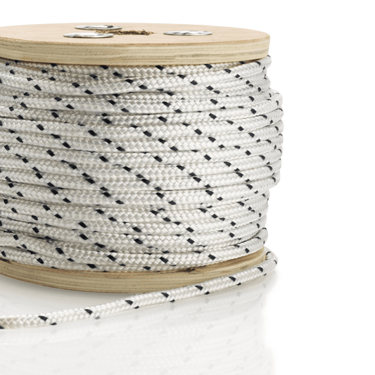 40M 6mm Double Braid Nylon Rope With 6M 6mm Galvanised Chain