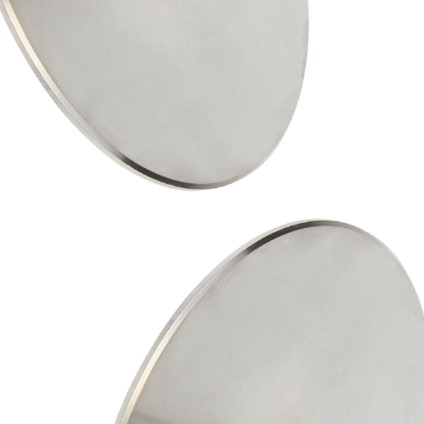Machined bevelled edges