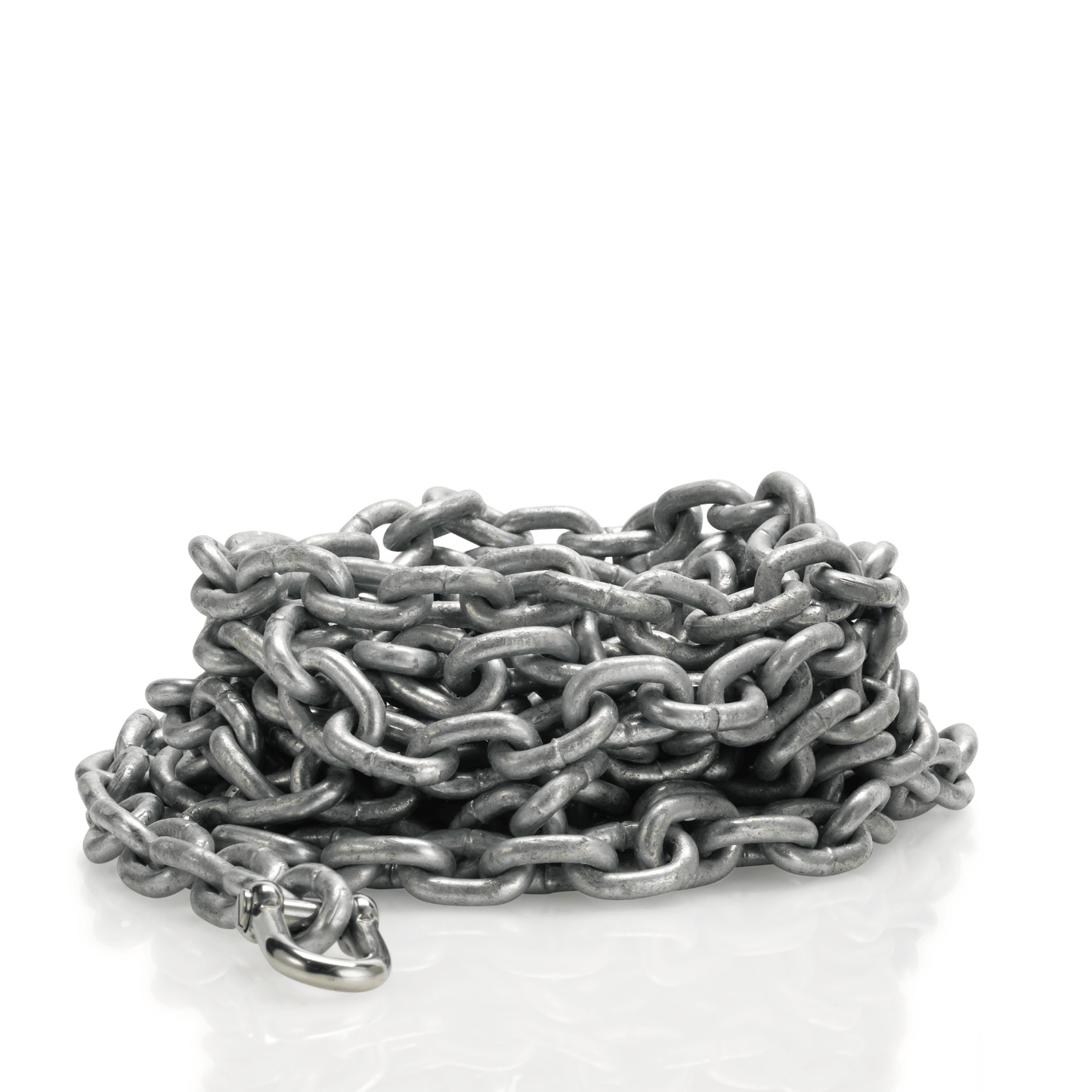 40M 6mm Double Braid Nylon Rope With 6M 6mm Galvanised Chain